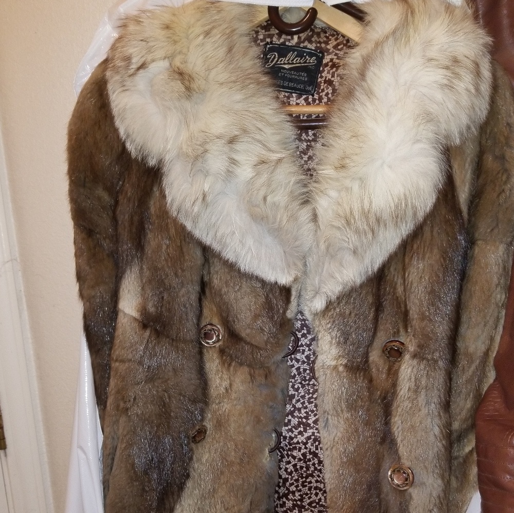 Fox fur coat- Real